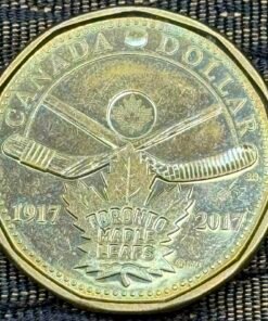 Canada 1 Dollar (100th Anniversary of the Toronto Maple Leafs Hockey Team, Queen Elizabeth II) Coin