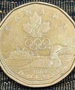 Canada 1 Dollar (Summar Olympic Athens, Greece, Queen Elizabeth II) Coin