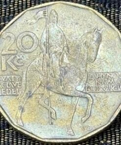 Czech Republic 20 Korun (Saint Wenceslas) Coin