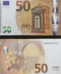 Eurozone 50 Euro Banknote 2017 Europa Series About UNC Mario Draghi Signature