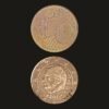 Belgium Euro 1 Cent Coin King of Belgium Portrait Copper-Plated Steel