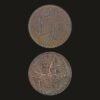Greece Euro 1 Cent Coin Athenian Trireme Copper-Plated Steel