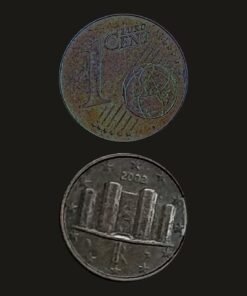 Italy Euro 1 Cent Coin Castel del Monte Copper-Plated Steel