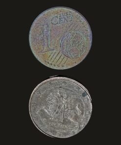 Lithuania Euro 1 Cent Coin Vytis Knight Copper-Plated Steel