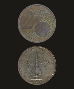 Italy Euro 2 Cents Coin Mole Antonelliana Turin Copper-Plated Steel