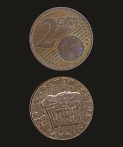 Slovenia Euro 2 Cents Coin Prince's Stone Copper-Plated Steel