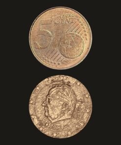 Belgium Euro 5 Cents Coin King of Belgium Portrait Copper-Plated Steel