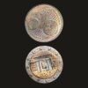 Malta Euro 5 Cents Coin Mnajdra Temple Altar Copper-Plated Steel