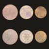 Euro Coin Set of 3 (1 Cent, 2 Cents and 5 Cents) Any Eurozone Country