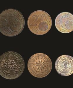 Austria Euro Coin Set of 3 (1 Cent, 2 Cents and 5 Cents)