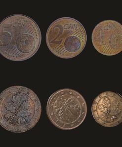 Germany Euro Coin Set of 3 (1 Cent, 2 Cents and 5 Cents)