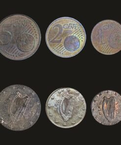 Ireland Euro Coin Set of 3 (1 Cent, 2 Cents and 5 Cents)