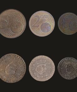 Netherlands Euro Coin Set of 3 (1 Cent, 2 Cents and 5 Cents)