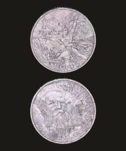 France 10 Francs Coin 1984 Francois Rude Bicentenary Commemorative