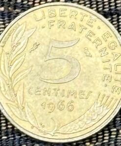 France 5 Centimes (Marianne Profile) Coin