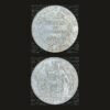 French Indochina 1 Piastre Coin 1924 Piastre de Commerce Stamped COPY Replica RARE