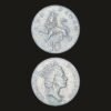United Kingdom 10 Pence Coin Crowned Lion Old Design