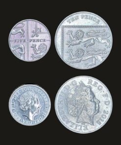 United Kingdom Coin Set of 2 (5 Pence and 10 Pence)