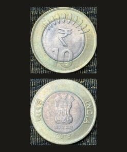 India 10 Rupees 2018 (10 Rays Connectivity Design) Coin