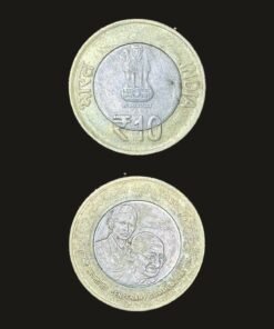 India 10 Rupees 2015 Bimetallic Coin Mahatma Gandhi Return from South Africa Centenary