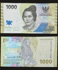 Indonesia 1000 Rupiah Banknote 2022 Tjut Meutia Tari Tifa Banda Neira UNC RARE