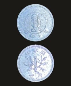 Japan 1 Yen Aluminium Coin Young Tree