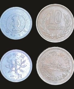 Japan Coin Set of 2 (1 Yen and 10 Yen)