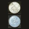 Kazakhstan 20 Tenge Coin 2014 Cyrillic Script Kazakstan Respublikasy Nickel Plated Steel