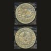 Kazakhstan 5 Tenge Coin 2021 Latin Script Qazaqstan Respyblikasy Brass Plated Steel