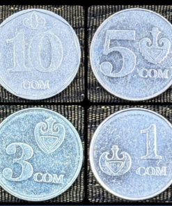 Kyrgyzstan complete set (4 Coins)