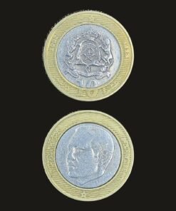 Morocco 10 Dirham Bimetallic Coin Mohammed VI