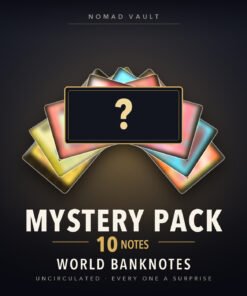 Mystery Pack 10 Uncirculated World Banknotes Surprise Currency Collection Gift