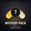 Mystery Pack 3 Circulated World Coins Surprise Coin Collection Gift