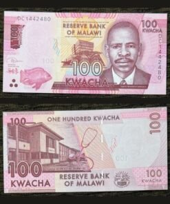 Malawi 100 Kwacha Banknote UNC 2020 James Frederick Sangala Medical College Blantyre RARE