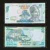 Malawi 50 Kwacha Banknote 2020 UNC Inkosi Ya Makhosi Philip Gomani II Kasungu National Park Elephants RARE