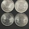 Mule coin Rs. 1 Extremely rare ( UNC Condition )