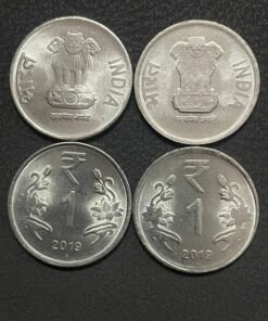 Mule coin Rs. 1 Extremely rare ( UNC Condition )