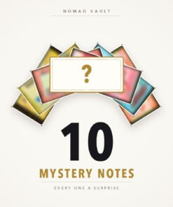 Mystery Pack 10 Uncirculated World Banknotes Surprise Currency Collection Gift