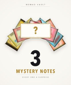 Mystery Pack 3 Uncirculated World Banknotes Surprise Currency Collection Gift