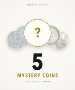 Mystery Pack 5 Circulated World Coins Surprise Coin Collection Gift