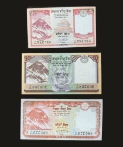 Nepal Everest Banknote Set of 3 UNC