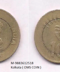 OMS COIN Rs 10, BI-METAL ~ BOTH SIDE IN CO-NICKEL ~ VERY RARE ~ Rs.-899/-