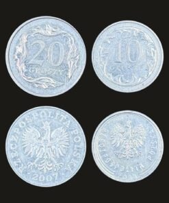 Poland Coin Set of 2 (10 Groszy and 20 Groszy)