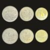 Poland Coin Set of 3 (1 Grosz, 2 Grosze and 5 Groszy)