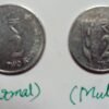 Rs.-2 Kolkata Mint-Mule coin, extremely rare and scarce (UNC Condition) [ RS- 24999/- ]