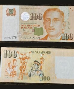 Singapore 100 Dollars Banknote Portrait Series Youth Theme