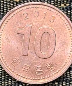 South Korea 10 Won Coin