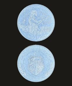 Tunisia 1 Dinar Coin Woman Harvesting Olive Tree