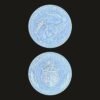 Tunisia 1/2 Dinar Coin Hand with Wheat and Fruit