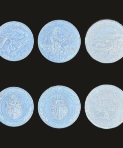 Tunisia Coin Set of 3 (1/2 Dinar, 1 Dinar and 2 Dinar)